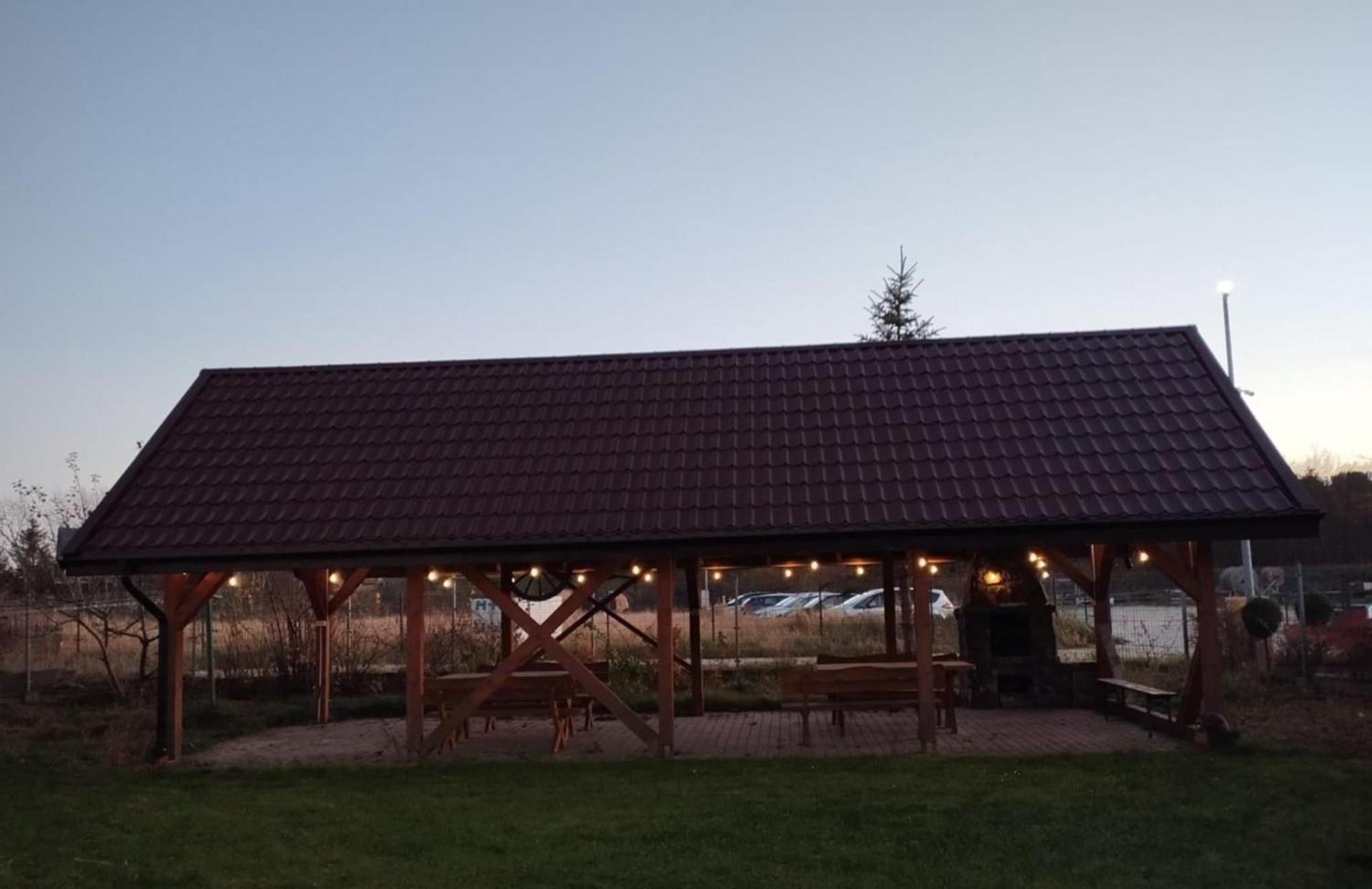 Checz Goscinna- Pokoje,Sauna,Jacuzzi, Sala Konferencyjna Grzybno Eksteriør bilde
